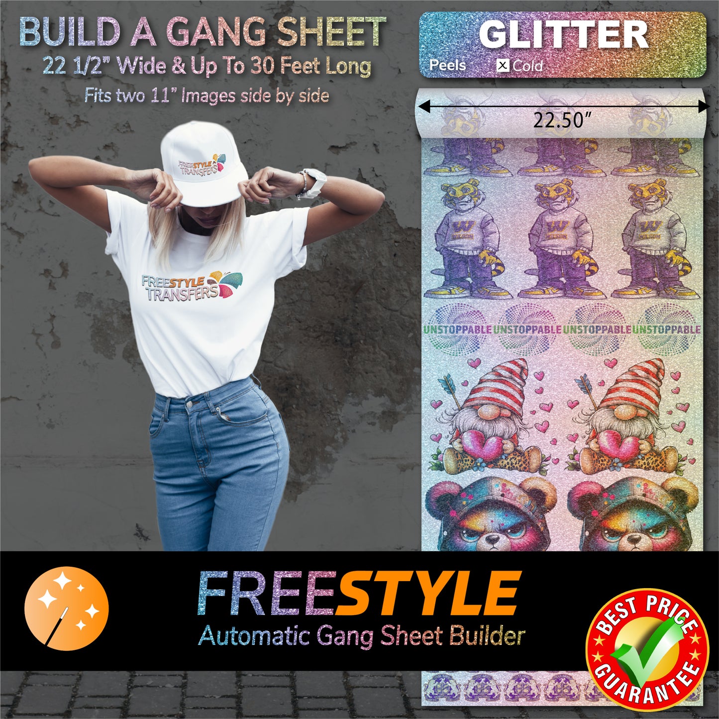FreeStyle Gang Sheet Builder