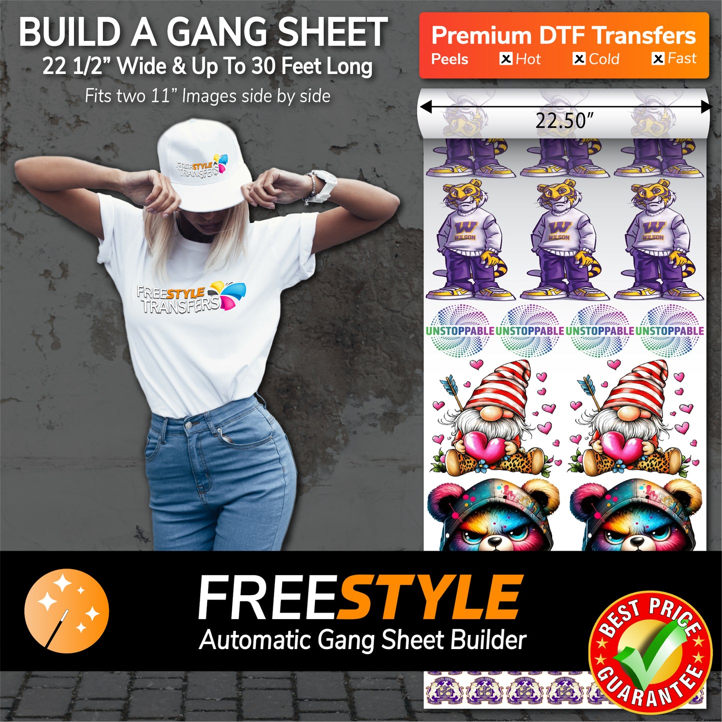 FreeStyle Gang Sheet Builder